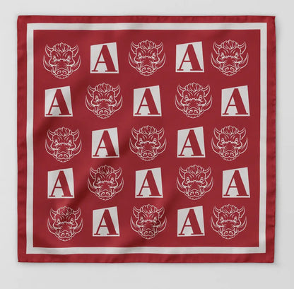 Arkansas Bandana Game Day Scarf