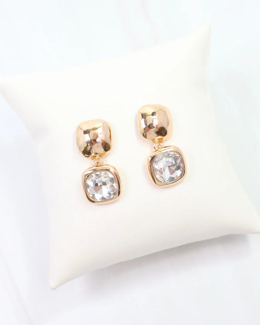 Crystal Drop Earring