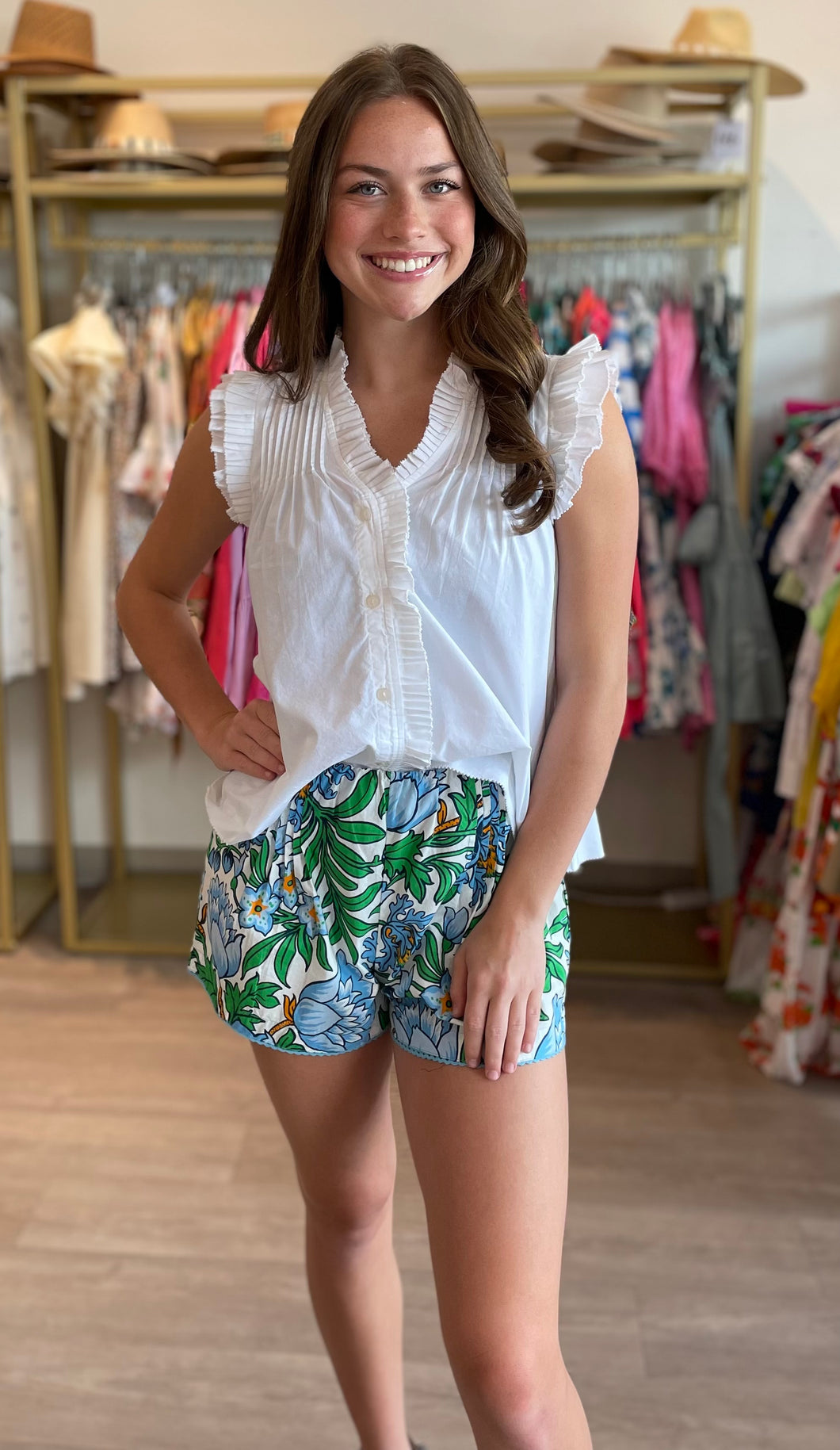 Amelie Shorts in Betty Print