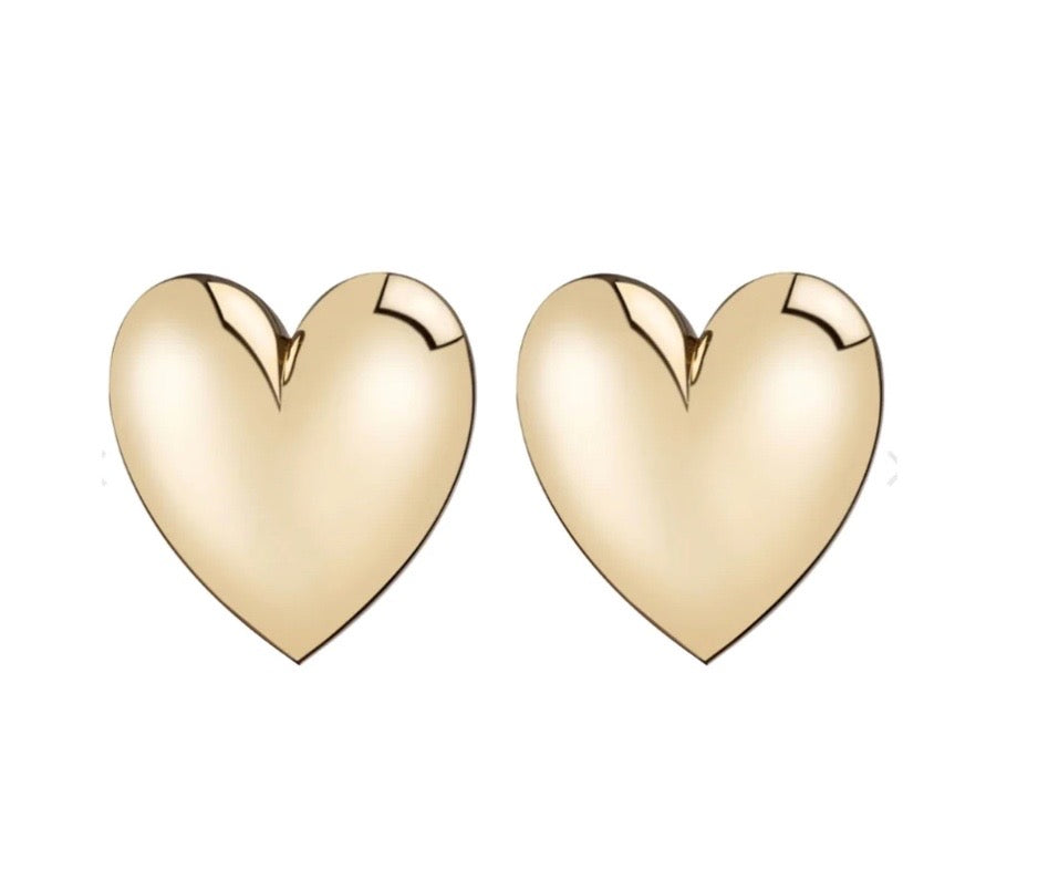 Puff Heart Earring