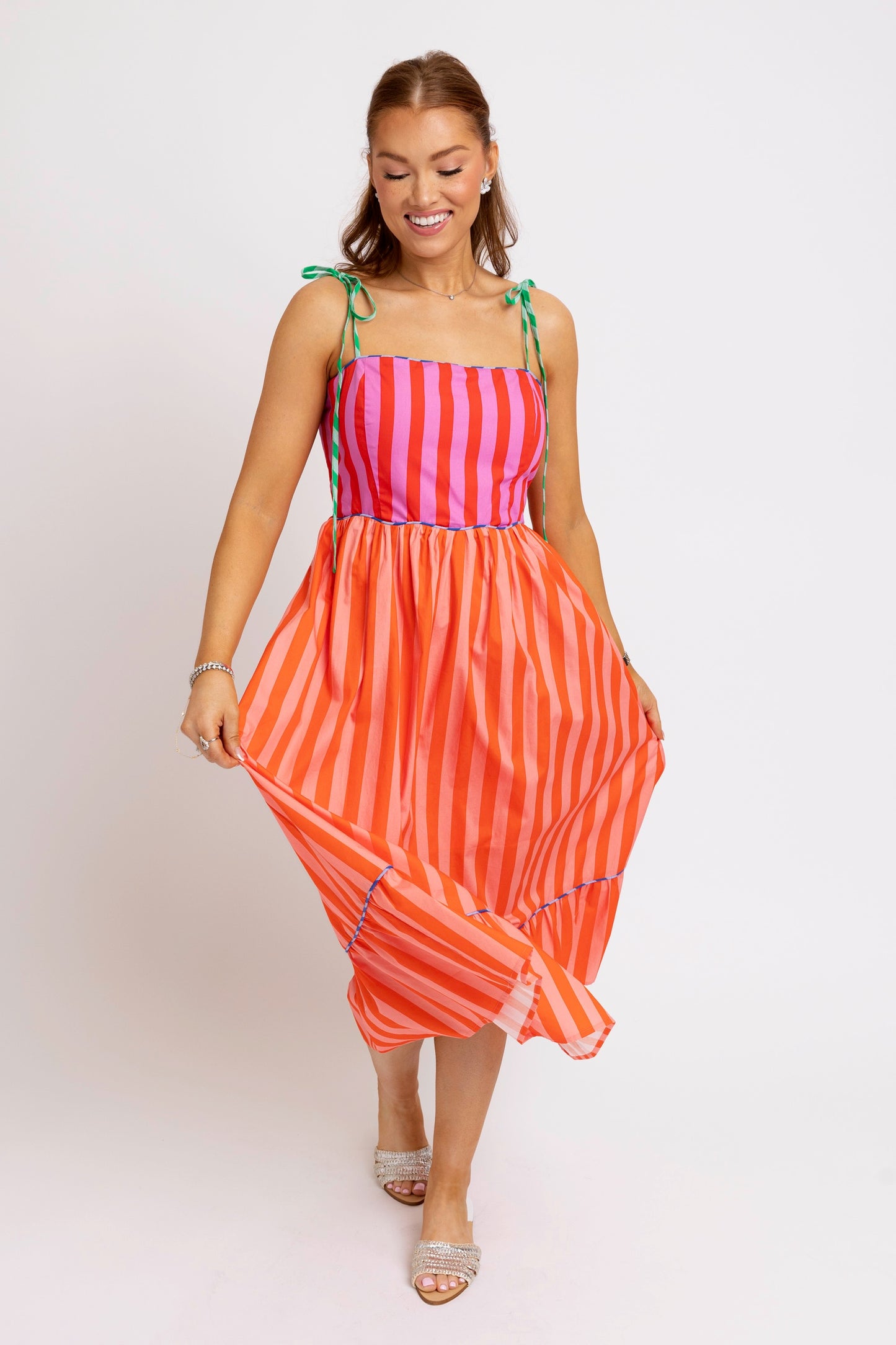 Sunkissed Stripe Maxi Dress