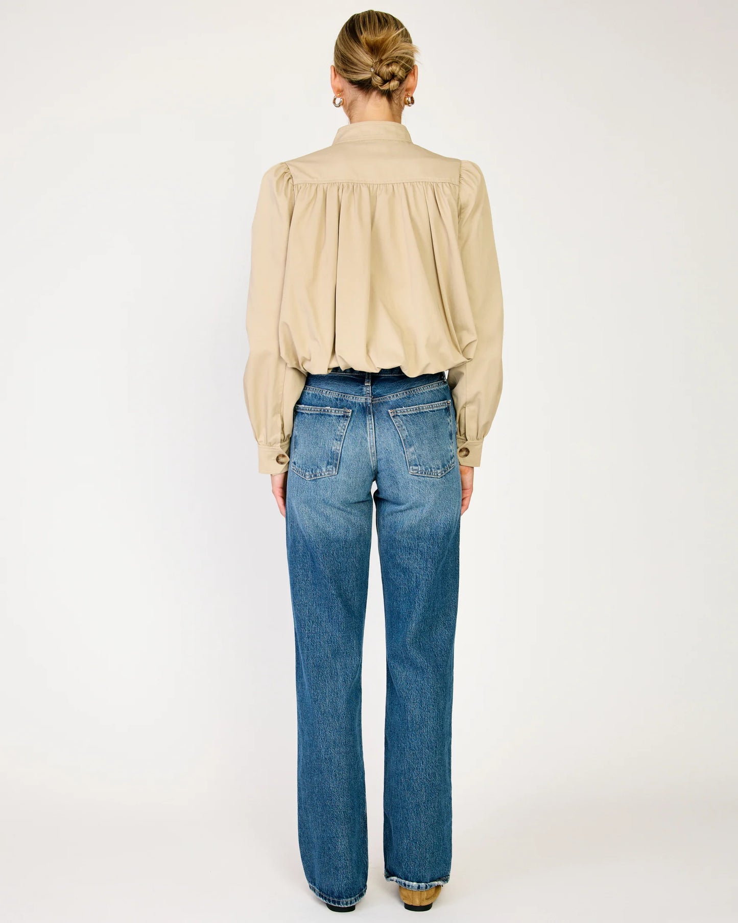 Hemlock Gathered Trench Coat