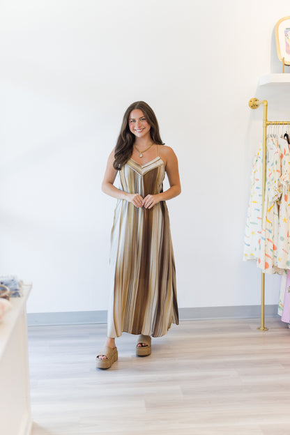 Stella Watercolor Maxi Dress