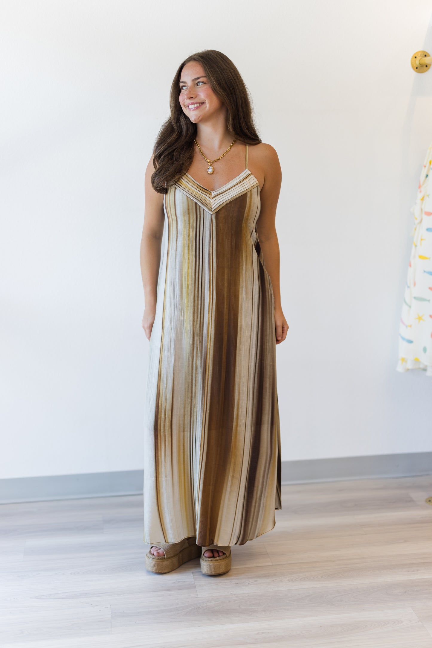 Stella Watercolor Maxi Dress