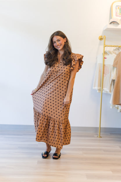 Camille Polka Dot Dress