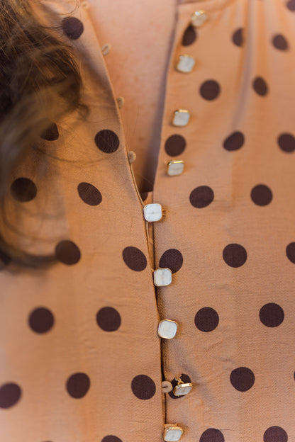 Camille Polka Dot Dress