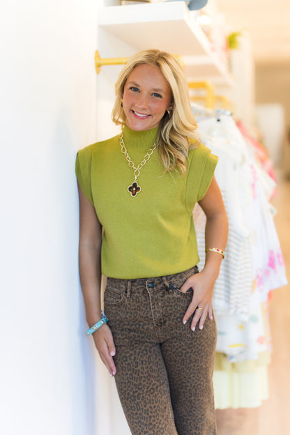 Martini Olive Sweater