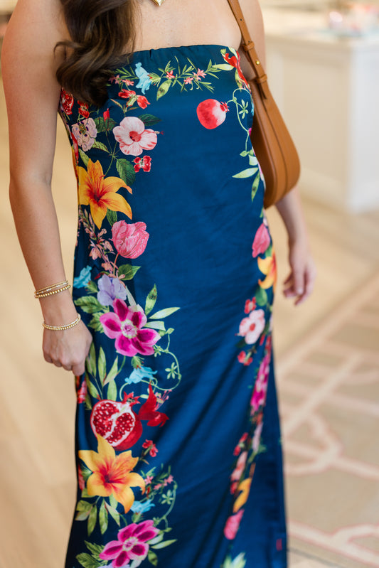 Midnight Garden Maxi Dress