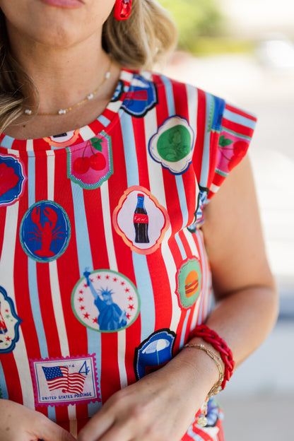 Stevie Skort in Freedom Icon