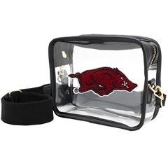 Razorback Clear Crossbody Bag