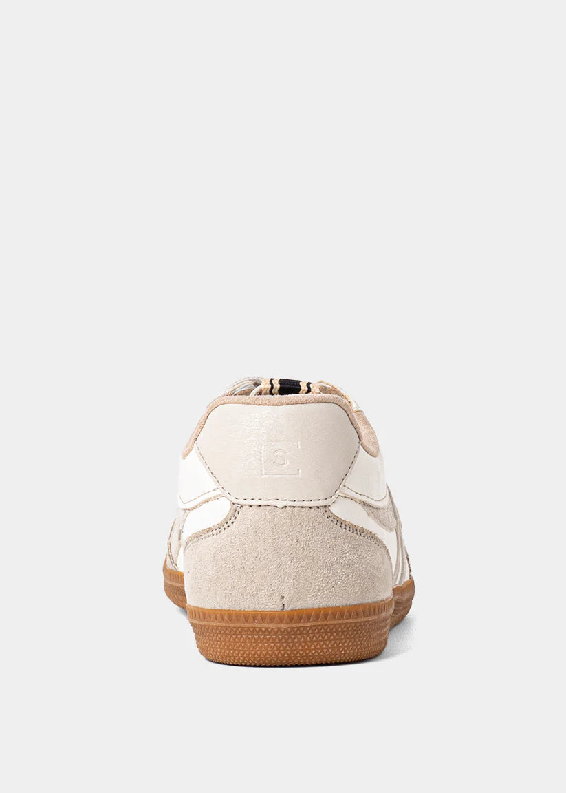 Sasha White/Beige Sneakers