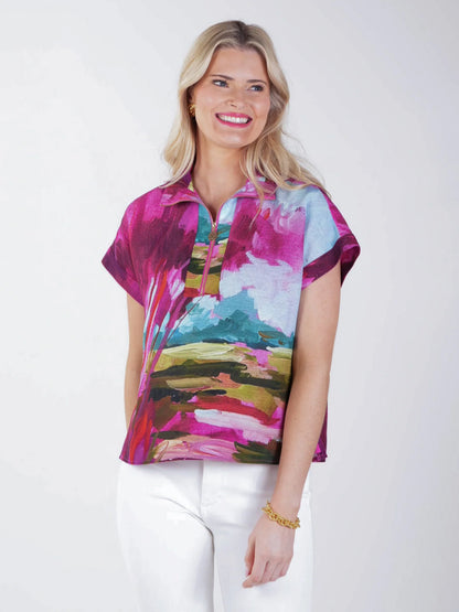 Poppy Pullover in Bellamy Sunset