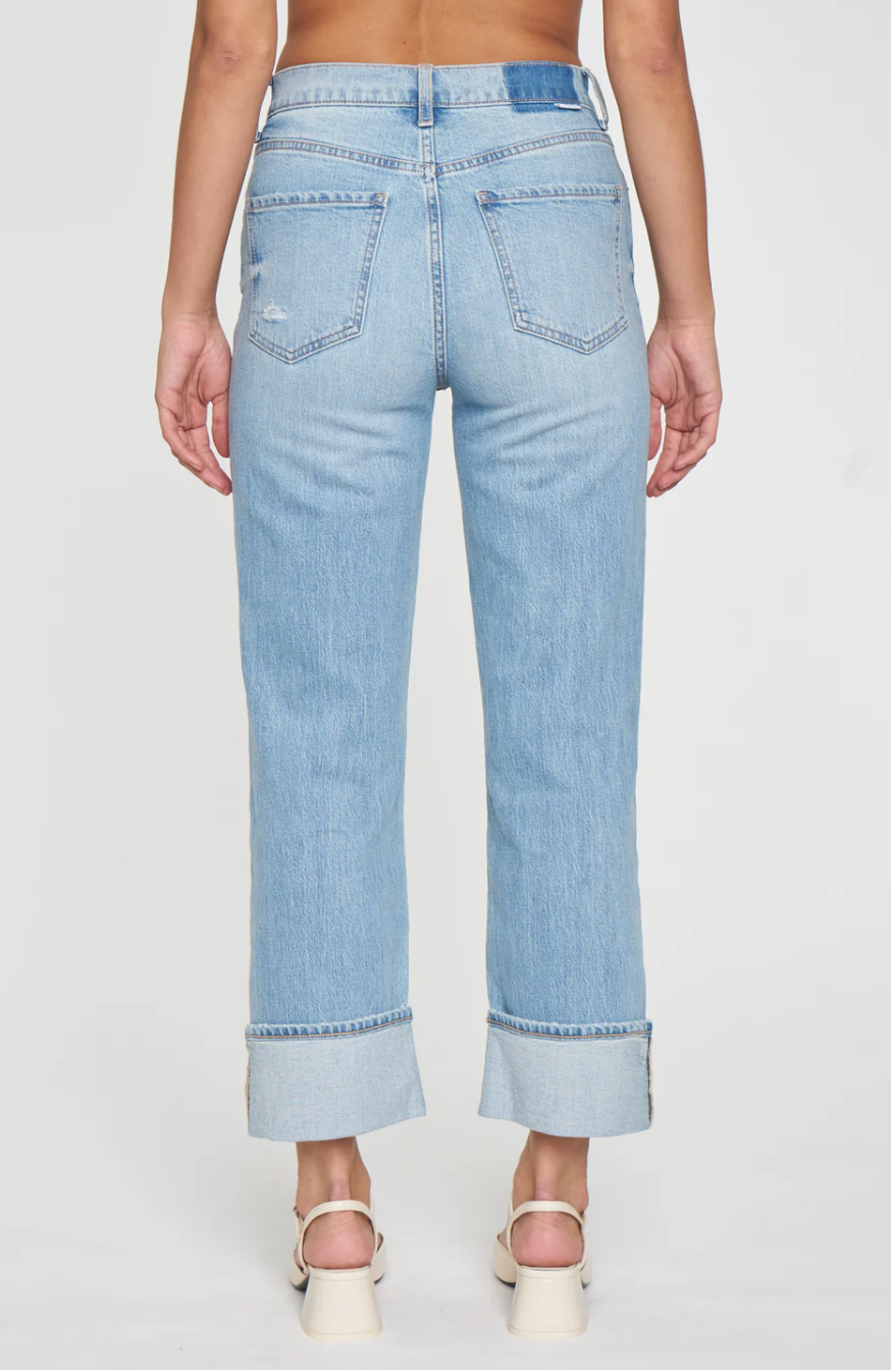Sundaze High Rise Vintage Straight with Cuff
