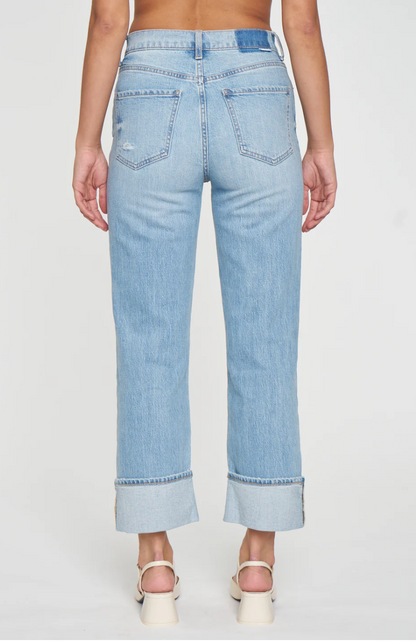 Sundaze High Rise Vintage Straight with Cuff