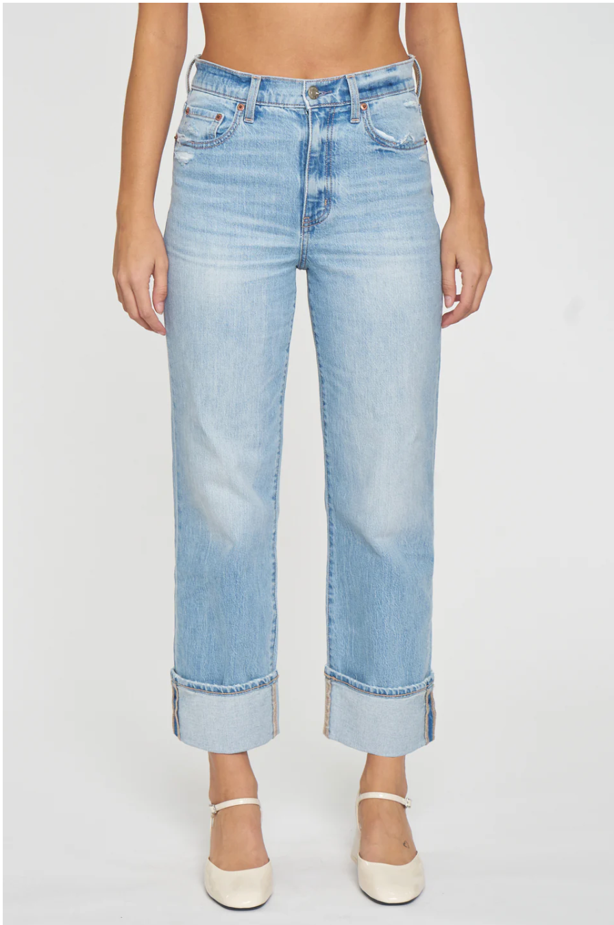 Sundaze High Rise Vintage Straight with Cuff