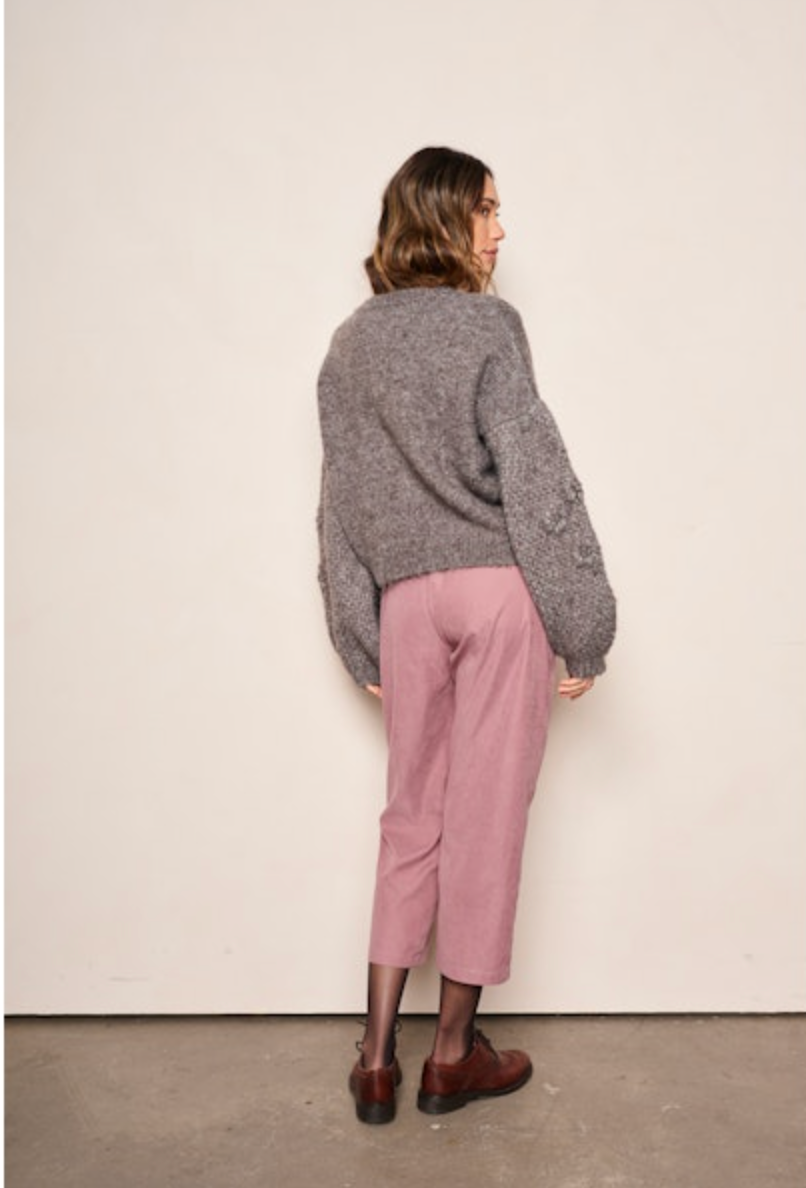 FInal Sale Cynthia Sweater in Charcoal