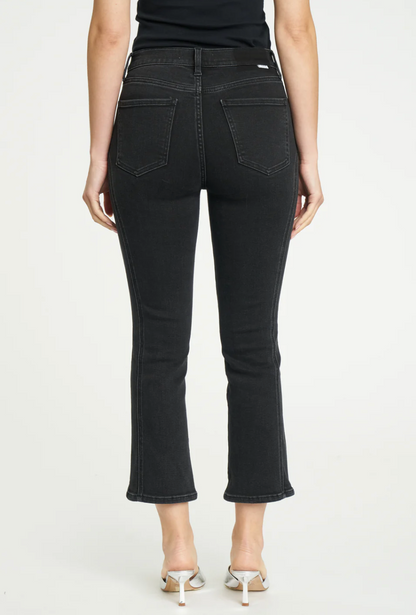 Shy Girl High Rise Crop Flare in Superstar