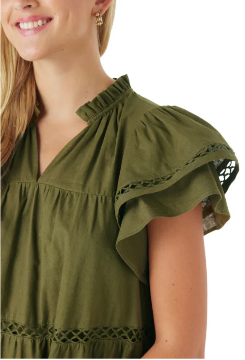 FINAL SALE Mila Dress in Crocodile