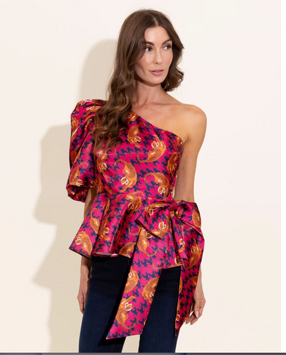 FINAL SALE Amelia Top in Party Prowl
