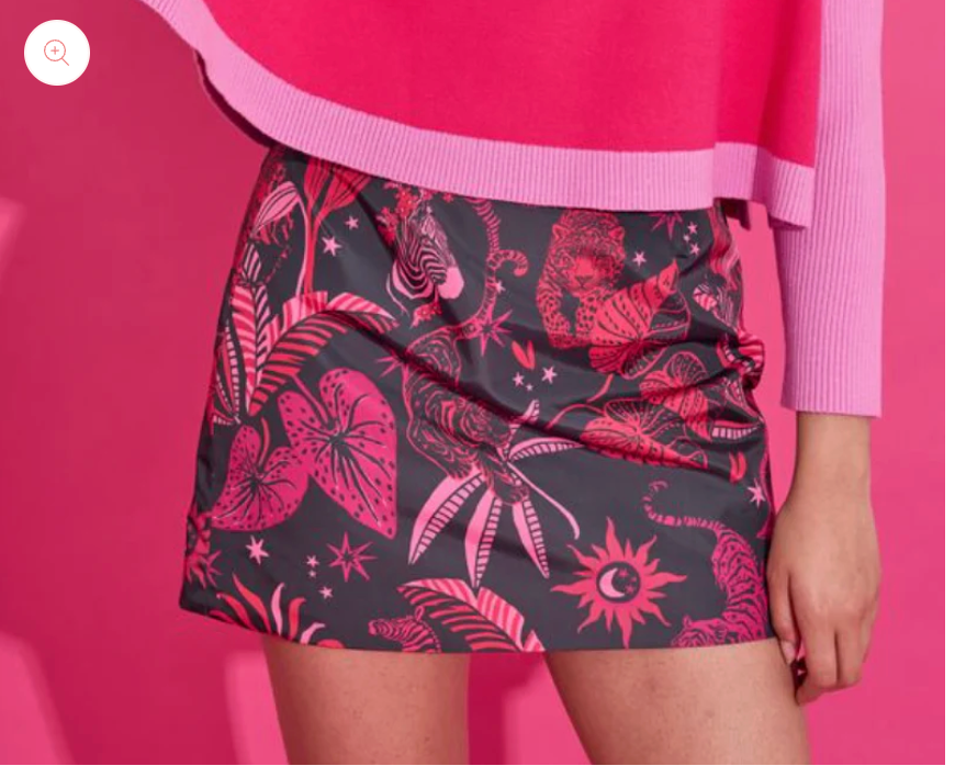 Pamela Skirt in Zebra Lounge