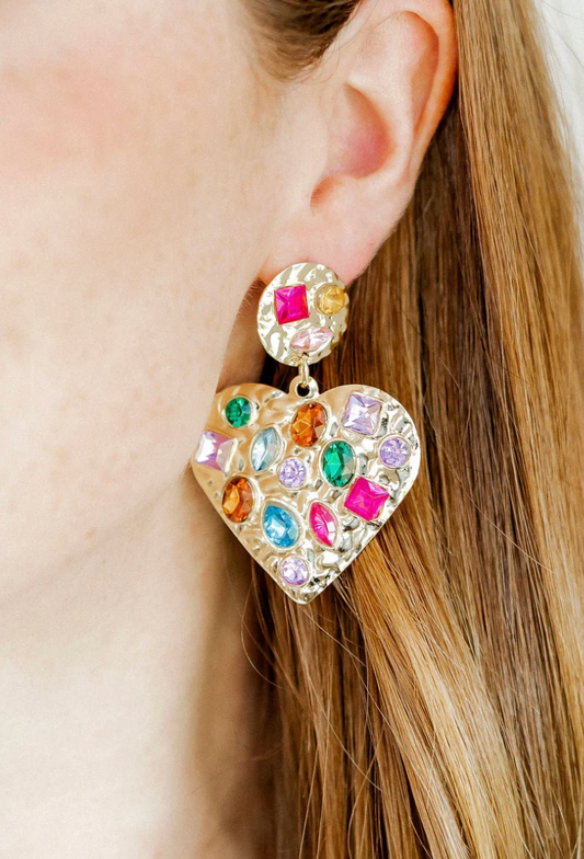 Cherie Heart Earrings
