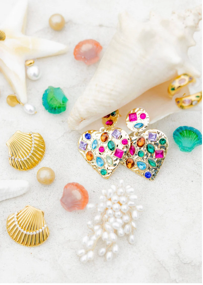 Cherie Heart Earrings