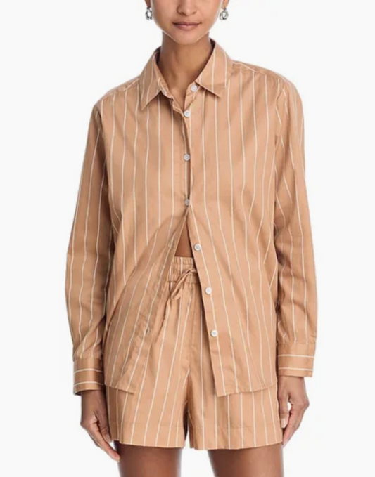 Alexis Poplin Fine Line Top