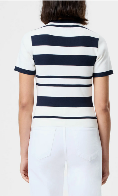 Maxime Knit Striped Top