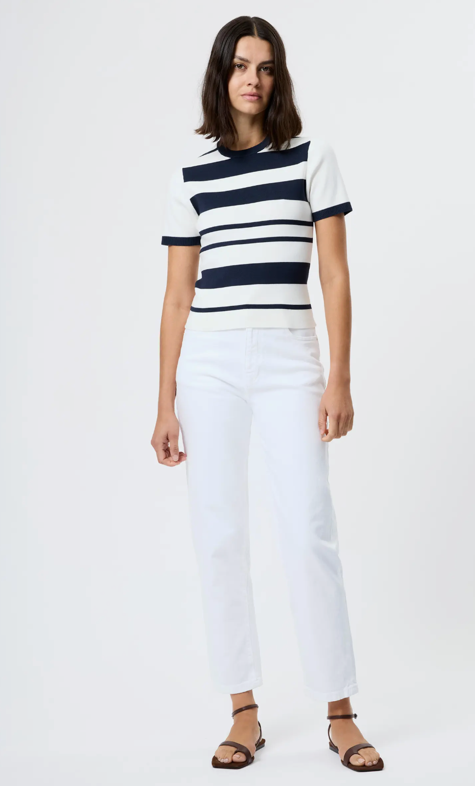 Maxime Knit Striped Top