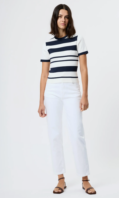Maxime Knit Striped Top