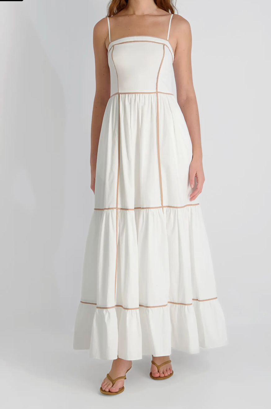 Cambria Trim Maxi Dress