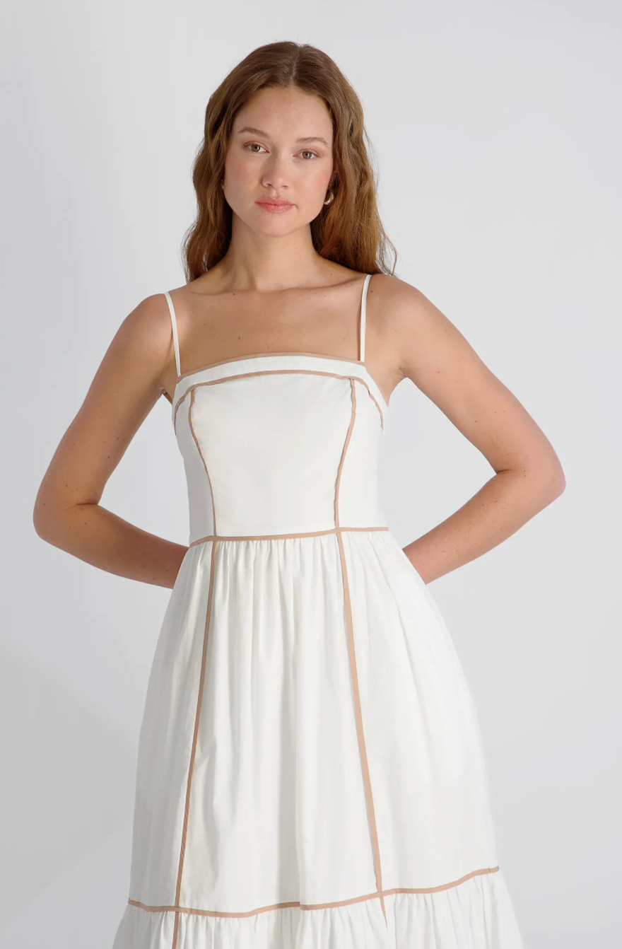 Cambria Trim Maxi Dress