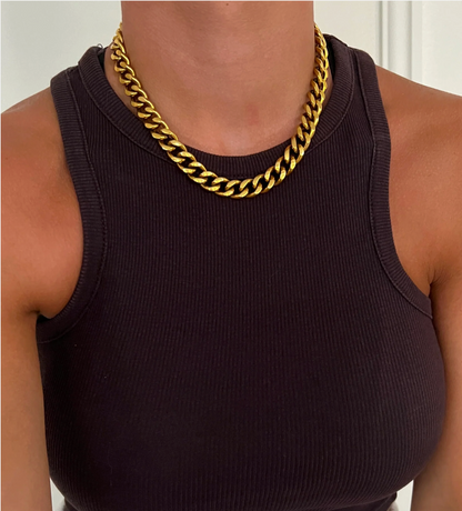 Chunky Gold Chain Necklace