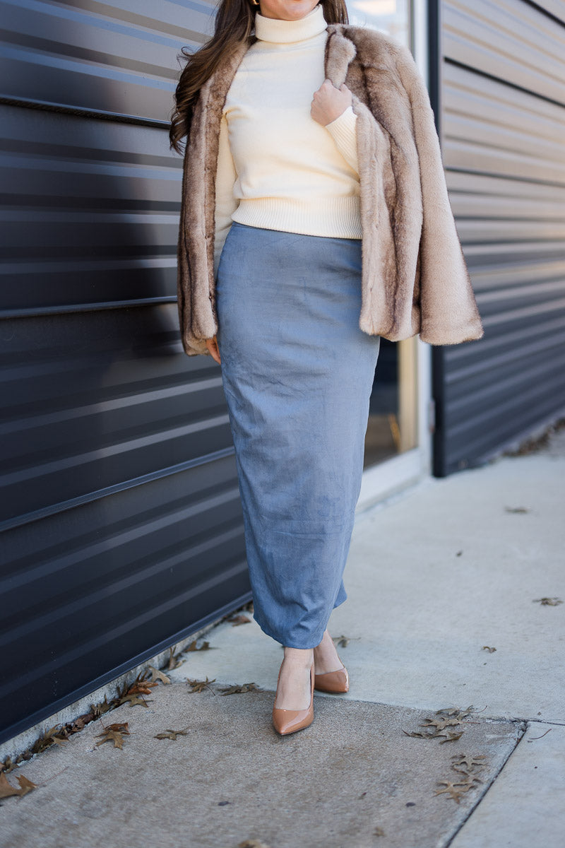 The City Faux Fur Jacket