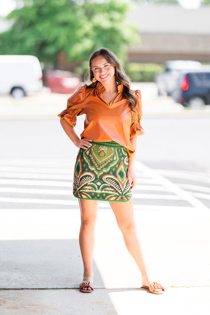FINAL SALE Lottie Top in Carmel