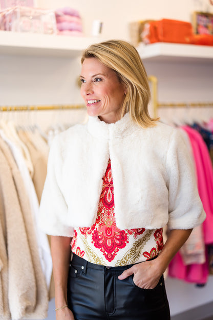 FINAL SALE Adina Top in St. Nick