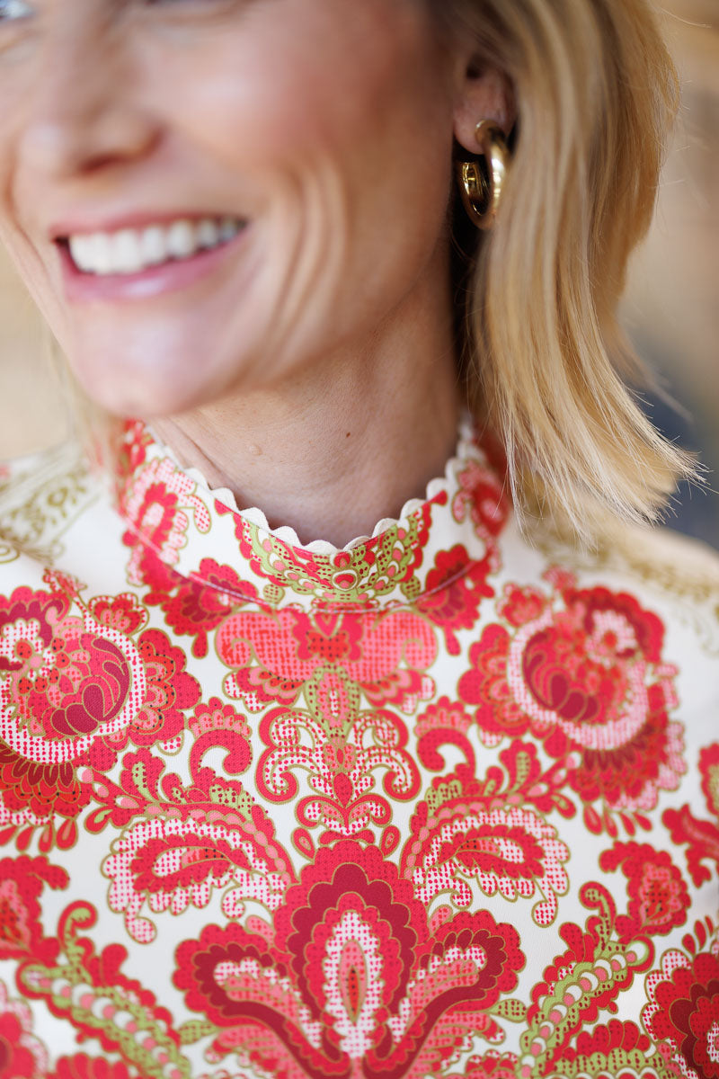 FINAL SALE Adina Top in St. Nick