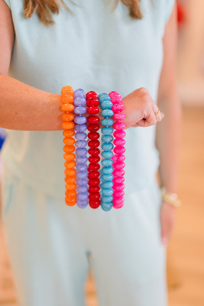 Chunky Beaded Multi Color Necklaces