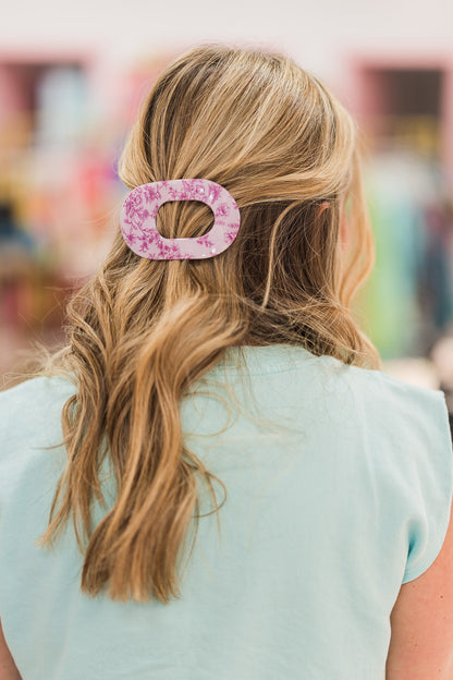 Floral Hair Claw