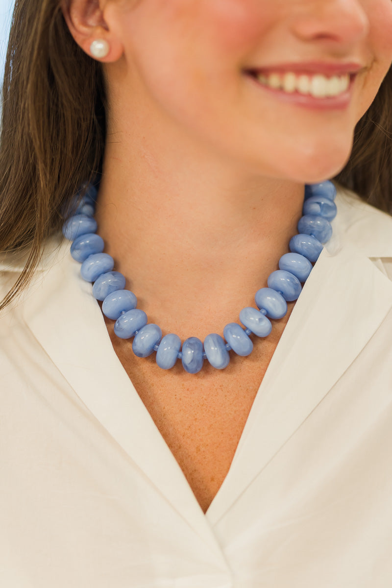 Chunky Beaded Multi Color Necklaces