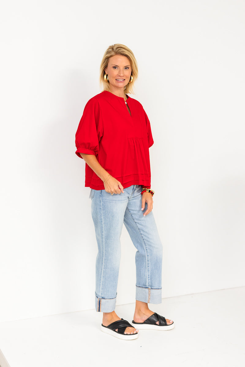 Sundaze High Rise Vintage Straight with Cuff