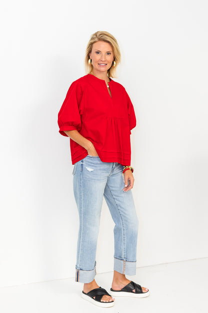 Sundaze High Rise Vintage Straight with Cuff