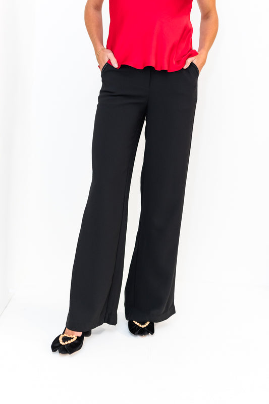 FINAL SALE Zoe Trouser in Black