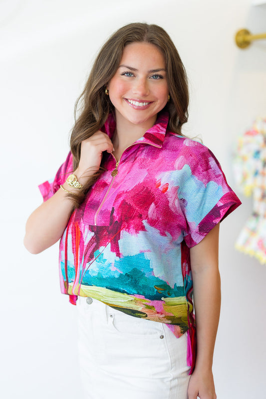Poppy Pullover in Bellamy Sunset
