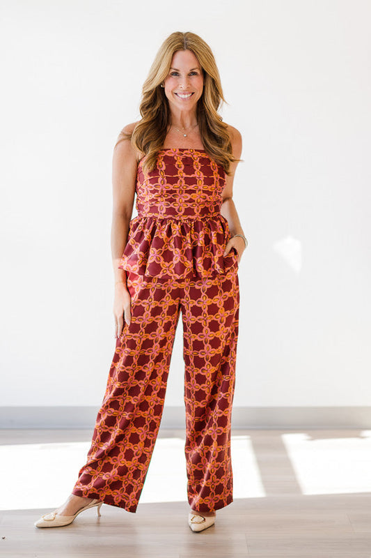 Chainlink Pleated Top