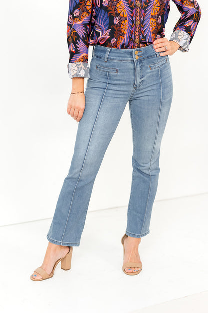 Kelsey High Rise in Ankle Flare