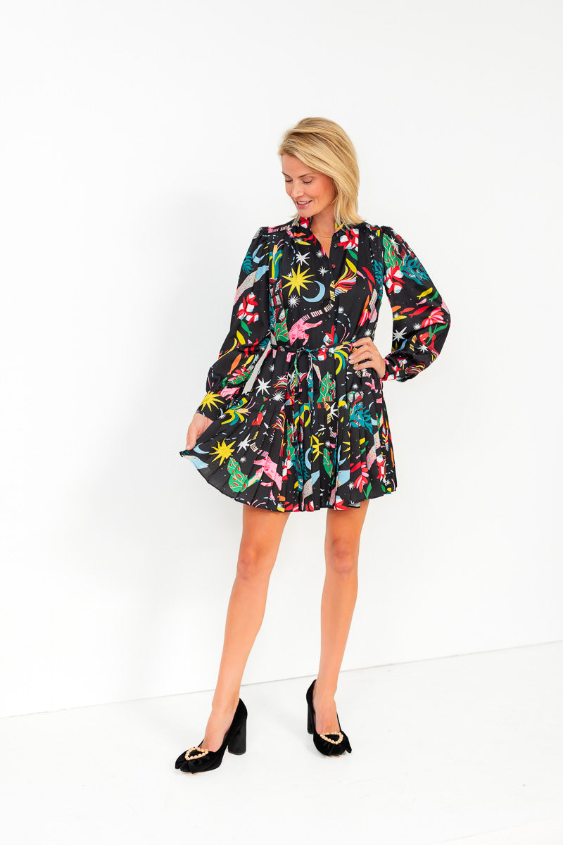 FINAL SALE Reagan Dress in Moonlight