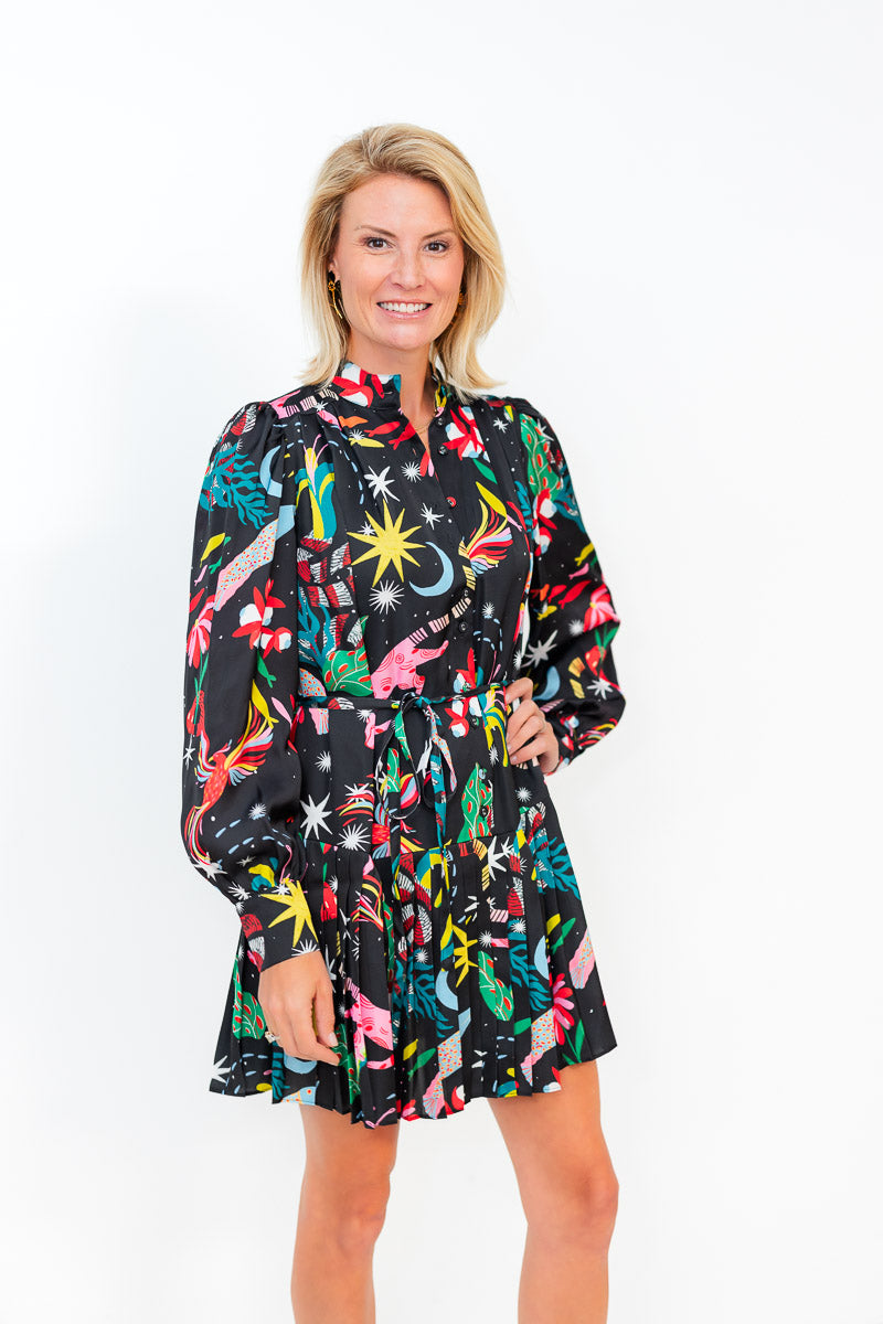 FINAL SALE Reagan Dress in Moonlight