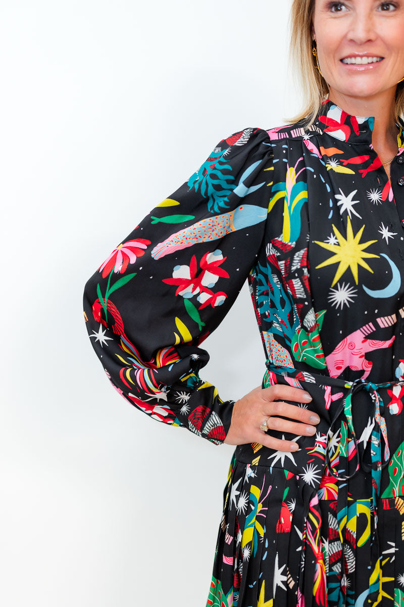 FINAL SALE Reagan Dress in Moonlight