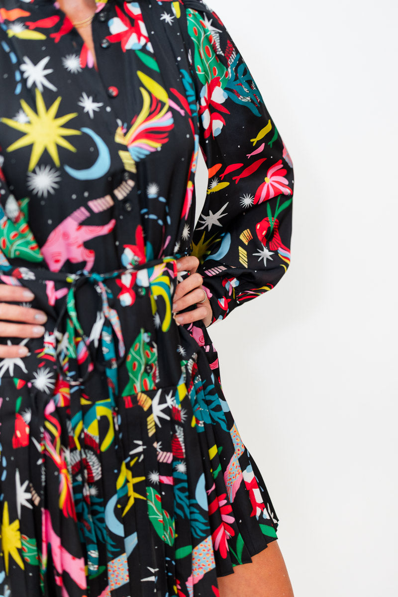 FINAL SALE Reagan Dress in Moonlight